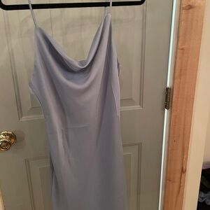 Urban Outfitters Purple Slip Dress Cowl Neck Sleeveless